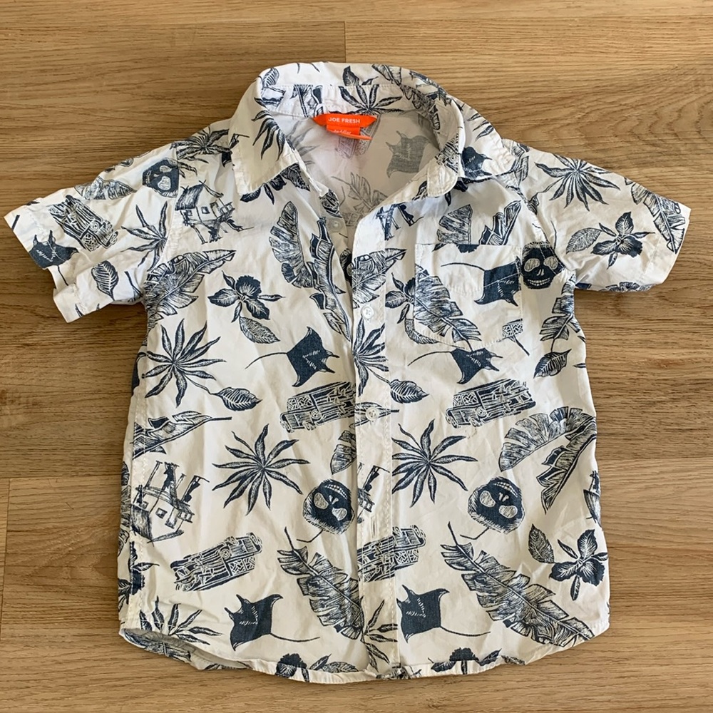 Joe Fresh Button down kids shirt 4T